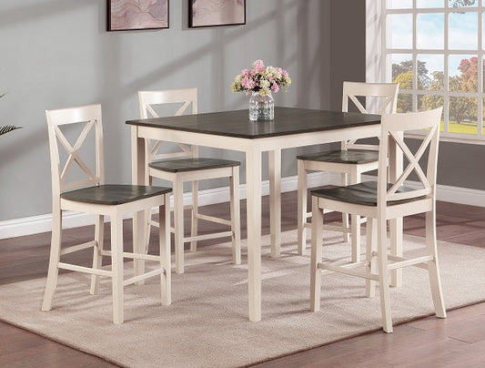 Theodore 5 Piece Counter Dining Set