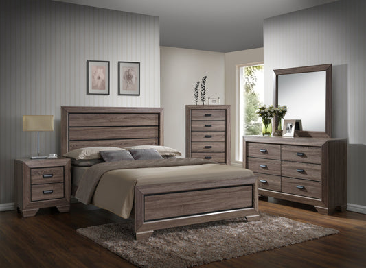 Farrow Driftwood Twin Size Bedroom Set